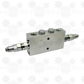 Zamek hydrauliczny siłownika OVERCENTER  przeciwciężaru sterowany bliźniaczy VBCD 3/4" DE CC overcenter HAWE Hydraulik Type LHK Load Holding Valve