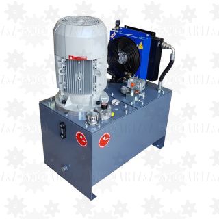 11kW Zasilacz hydrauliczny 400V z chłodnicą i pompa obiegową